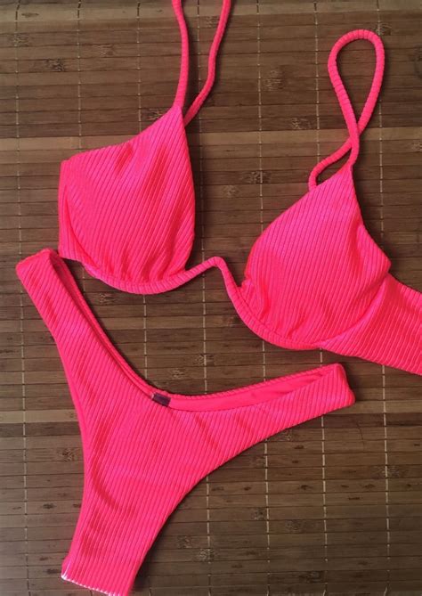 fendi bikini neon